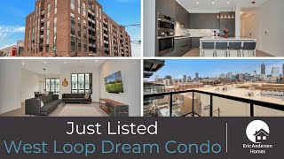 Just Listed West Loop Dream Condo  313 S Racine Ave 6C Chicago [upl. by Nawyt]