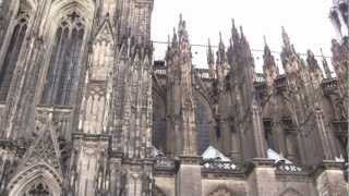 Cologne Cathedral Kölner Dom Germany Deutschland  25th August 2012 [upl. by Etra]