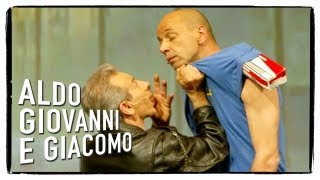 Anplagghed  Il passaggio di mano 1 di 2  Aldo Giovanni e Giacomo [upl. by Westbrook87]