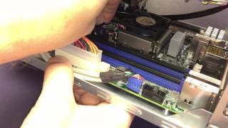 CR2032 Battery replacement demonstration  Supermicro SuperServer SYS5028DTN4T [upl. by Etteb]