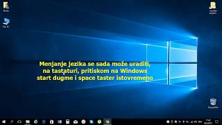 dodavanje srpskog jezika za srpsku tastaturu windows 10 [upl. by Innor]