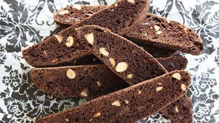 Dark Chocolate Almond Biscotti [upl. by Finzer]