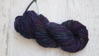 Dyepot PS 8  Dyeing Handspun Wool Yarn with Food Coloring [upl. by Nhoj]