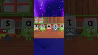 Lets Spell SANTA 🎅  Learn to Spell  Alphablocks [upl. by Gawen656]