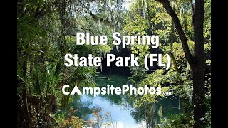 Blue Spring State Park Florida Campsite Photos [upl. by Hoban591]