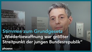 Benedikt Wintgens  Stimmen zu 75 Jahre Grundgesetz [upl. by Anirtak]