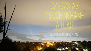 Komet C2023 A3 TsuchinshanATLAS [upl. by Obel141]