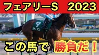 【フェアリーS2023・予想】波乱が起きやすい中山競馬場のマイル重賞！！フェアリーステークスの予想・買い目を発表！！ [upl. by Neelie]