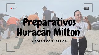 Preparativos Huracan Milton  A Solas Con Jessica [upl. by Fenn]