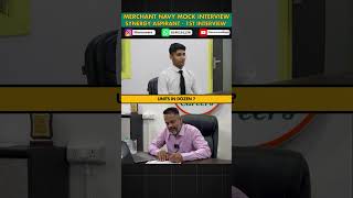 Merchant Navy Mock Interview Units amp Dozens merchantnavy interview imucet [upl. by Inhsor]