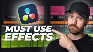 6 FREE Davinci Resolve Effects I Use On EVERY PROJECT [upl. by Aleinad404]