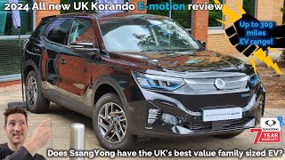 The 2024 All new SsangYong Korando Emotion EV Is it the UKs best value EV eMOTION pure electric [upl. by Verla]