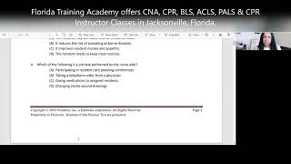 1 Prometric Practice CNA Written Exam Questions Review with Rationales Part 1 [upl. by Bilbe89]