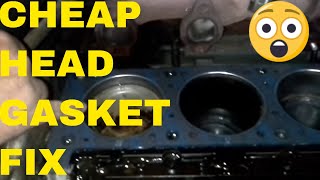 Quick and Inexpensive Head Gasket Repair [upl. by Drusy456]