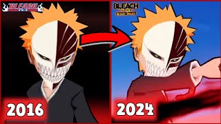 ICHIGO VISORED COMPARISON 2024 Vs 2016 Bleach Brave Souls Mask Version Special Move Diferences [upl. by Baras96]