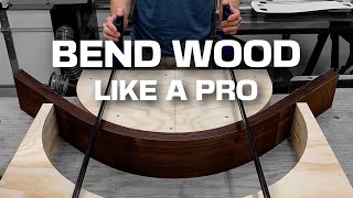 Bending wood for furnituretips tricks and techniques [upl. by Yeltnarb]