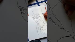 GON FREECS VS PITOU FANART ANIRAP desenhar anime fanart [upl. by Yancey4]