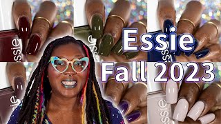 Essie Fall 2023 Nail Polish Collection Swatch and Review [upl. by Nrubloc]