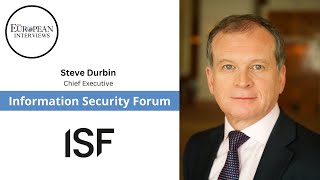 Interview with Steve Durbin Chief Executive of Information Security Forum [upl. by Ahsetal]