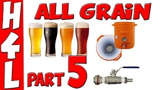 5 HOW TO ALL GRAIN BREW  VORLAUF SPARGING [upl. by Janaye]