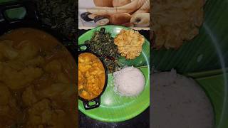 💥Healthy LunchPlate 13 Cauliflower gravy amp palak keerai poriyal shorts lunch healthy food cook [upl. by Erasmo]