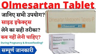 Olmesartan Medoxomil Tablet Olmesartan 10 mg 20 mg 40 mg Tablet [upl. by Mistrot953]