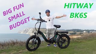 Is this the best value folding ebike for the money the BK6S from Hitway taking it round the Island [upl. by Assiled]