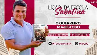 Lição da Escola Sabatina Domingo 04022024 quotEu Me Levantareiquot com Pr Dudu Insta prdudu [upl. by Yvon]