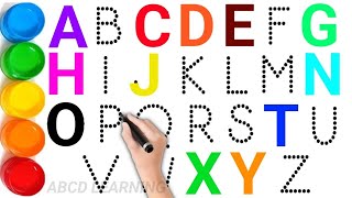 ABC for kids Alphabet writing for kids A to Z write the alphabet along the dotted line ABCD 39 [upl. by Hayikaz]