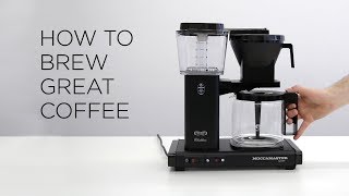 How to Brew Great Coffee on Moccamaster [upl. by Notserk]