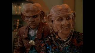 Quark Makes up with Moogi DS9 Family Business [upl. by Hessney]