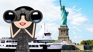 Visit Statue of Liberty FOR FREE  Staten Island Ferry [upl. by Eninotna561]