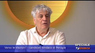 Speciale Tg Umbria 34  Elezioni a Perugia il candidato sindaco Massimo Monni [upl. by Atsedom990]