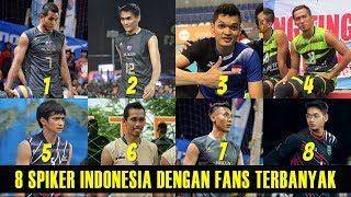 8 Spiker Hits INDONESIA Dengan Jumlah Fans Terbanyak Di Sosial Media 2018 [upl. by Yojal]