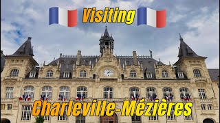 Visiting the city 🇫🇷 CharlevilleMézières 🇫🇷 4K [upl. by Llewsor]