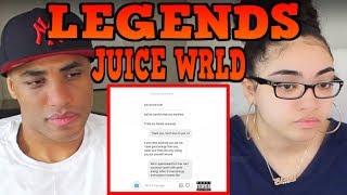 MY DAD REACTS Juice WRLD  quotLegendsquot REACTION Official Audio [upl. by Dorthy]