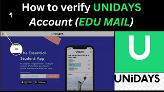 How to verify UNIDAYS Account Edu mail Free AirPods amp Apple Pencil  Verify Apple Unidays Account [upl. by Ordnassela110]