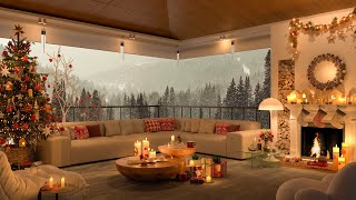 Christmas Jazz Music 2024 in Cozy Aprartment 🎄 Soft Jazz Music for Sleep Relax Stress Relief [upl. by Aicilanna]