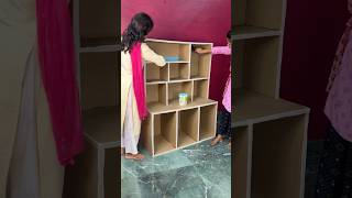 DIY Shelf Craft Using Cardboard short reel viral youtubeshort trending diy cardboardcrafts [upl. by Yenhoj461]