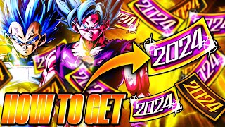 HOW TO GET NEW YEARS RISING 2024 TICKETS SHOULD YOU SUMMON RIDICULOUS VALUE Dragon Ball Legends [upl. by Nalyr611]