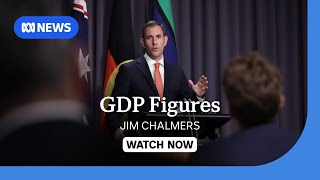 IN FULL Treasurer Jim Chalmers responds to weak GDP data  ABC NEWS [upl. by Godric936]