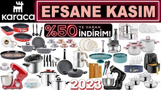 KARACA KASIM Ä°NDÄ°RÄ°MLERÄ° 2023  P KARACA Ä°NDÄ°RÄ°MLERÄ° TENCERE SETLERÄ° Ã‡EYÄ°ZLÄ°K KARACA EFSANE KASIM [upl. by Prochoras]