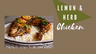 Lemon and herb chicken I Lemon and herb baked chicken legs [upl. by Asante655]