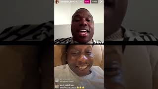 Bandman Kevo on live with clueless man Viewers Beware hilariously funny 😂 [upl. by Olaf155]