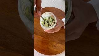 viralcucumbersalad food foodie salad recipe viral trending [upl. by Animas]