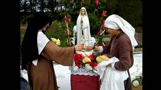 Carmelite Nuns of the Holy Face Honouring Our Lady of the Rosary [upl. by Eceinal]