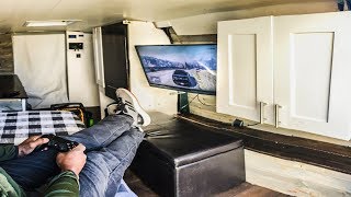 BEST Urban Stealth Camping Van Tour [upl. by Lela]