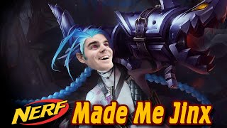 The NERF LMTD Jinx Fishbones Not Rocket Launcher [upl. by Onivag]