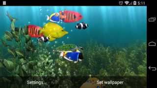 Aquarium Live Wallpaper [upl. by Trebliw91]