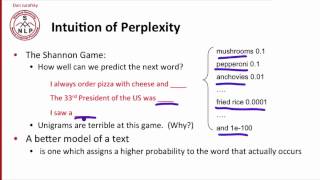 Nlp  23  Evaluation and Perplexity [upl. by Tlaw938]